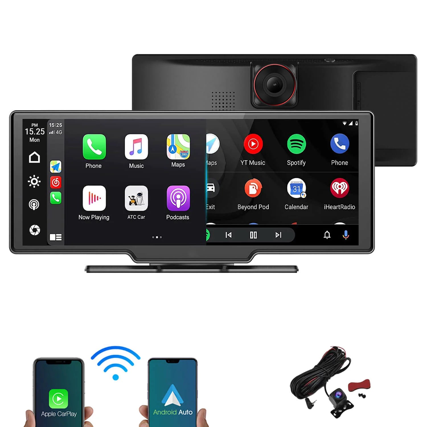 Max Portable 10.26" Carplay/Android Auto Car Display Screen